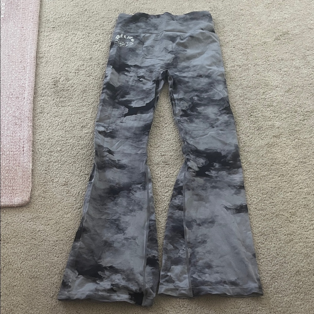 Darc Sport Gray and Black Flare Pants